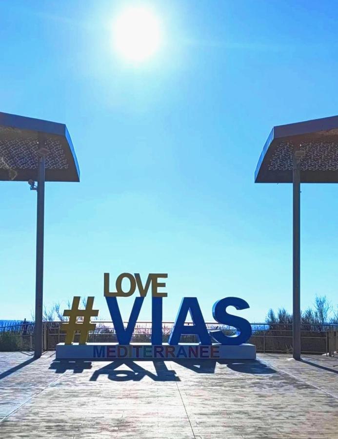 Appartement Vias-Plage Eksteriør bilde